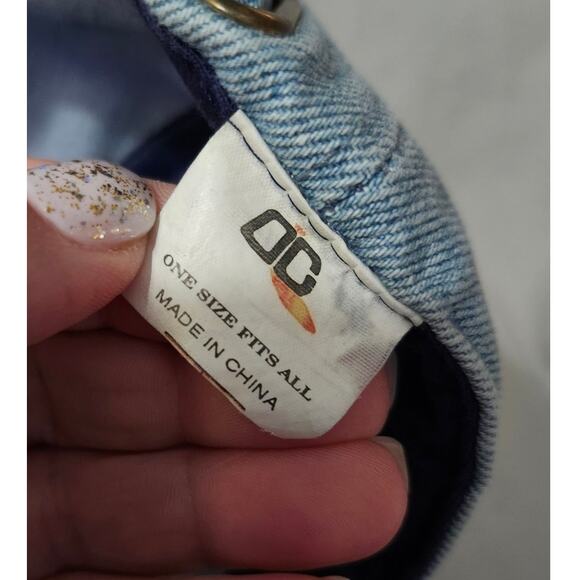 Vintage Denim 1997 Carolina vs California League All Star Baseball HAT - Picture 8 of 9